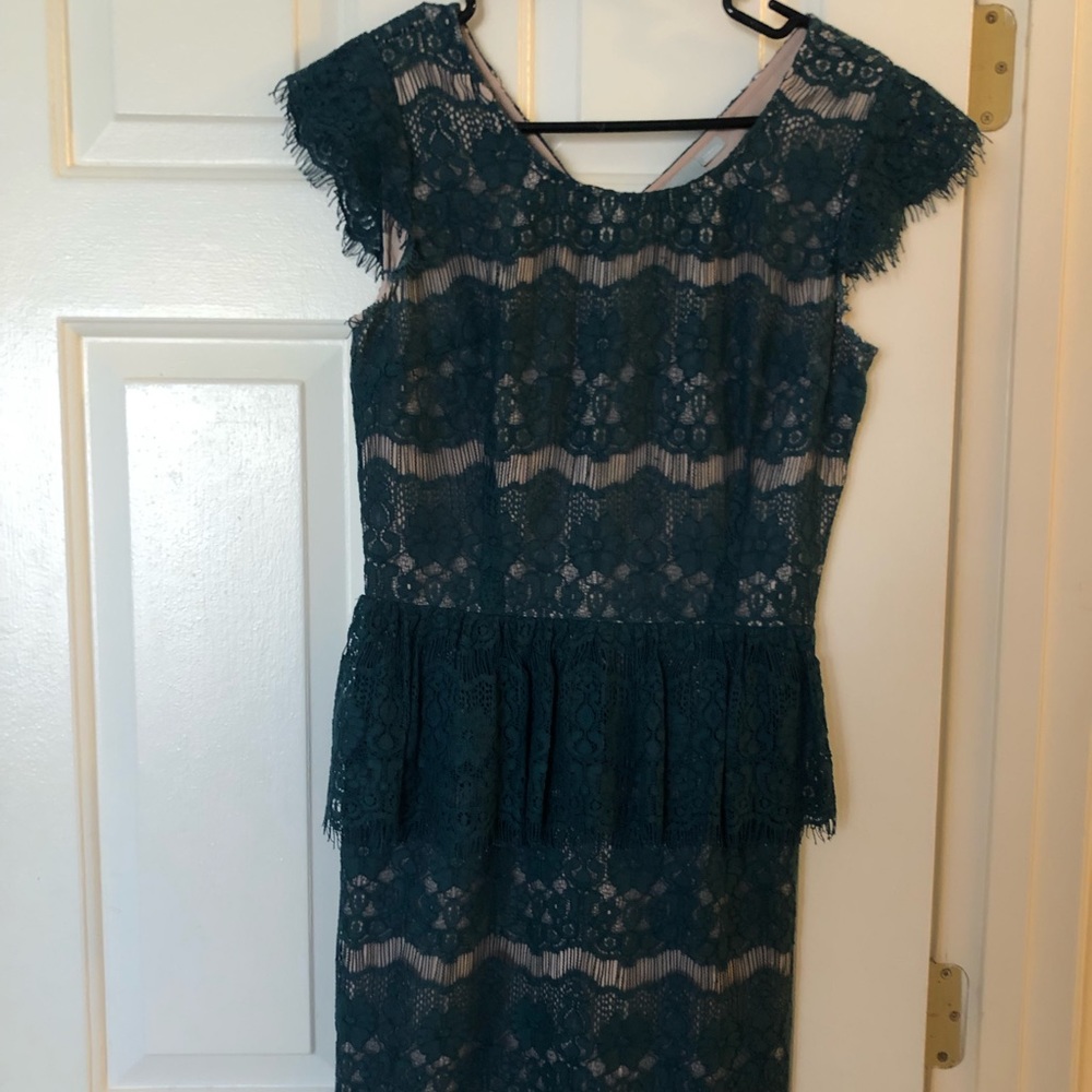 Anthropologie lace cocktail dress size xs